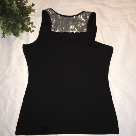 3/$15 Yidarton black sleeveless shirt size XL - Picture 3 of 3